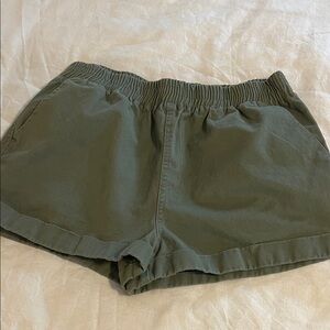Forever 21 Olive Green Casual Shorts